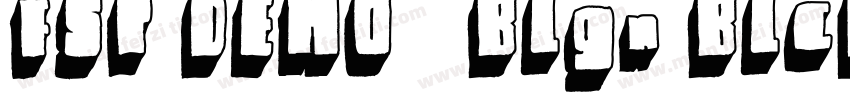 FSP DEMO   Blgn Blck SmCndnsd字体转换